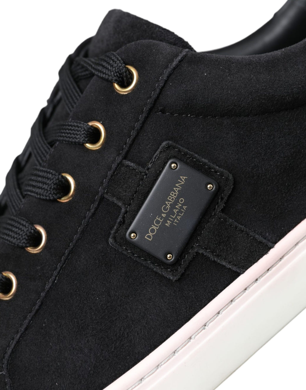 Schwarze Wildleder Herren Low Top Sneakers Herrenschuhe