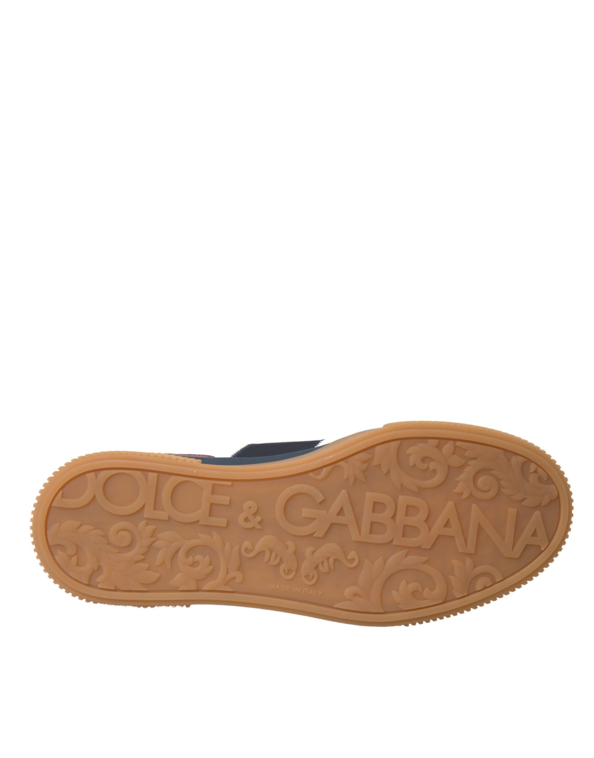 Mehrfarbige Miami Low Top Sneakers aus Leder