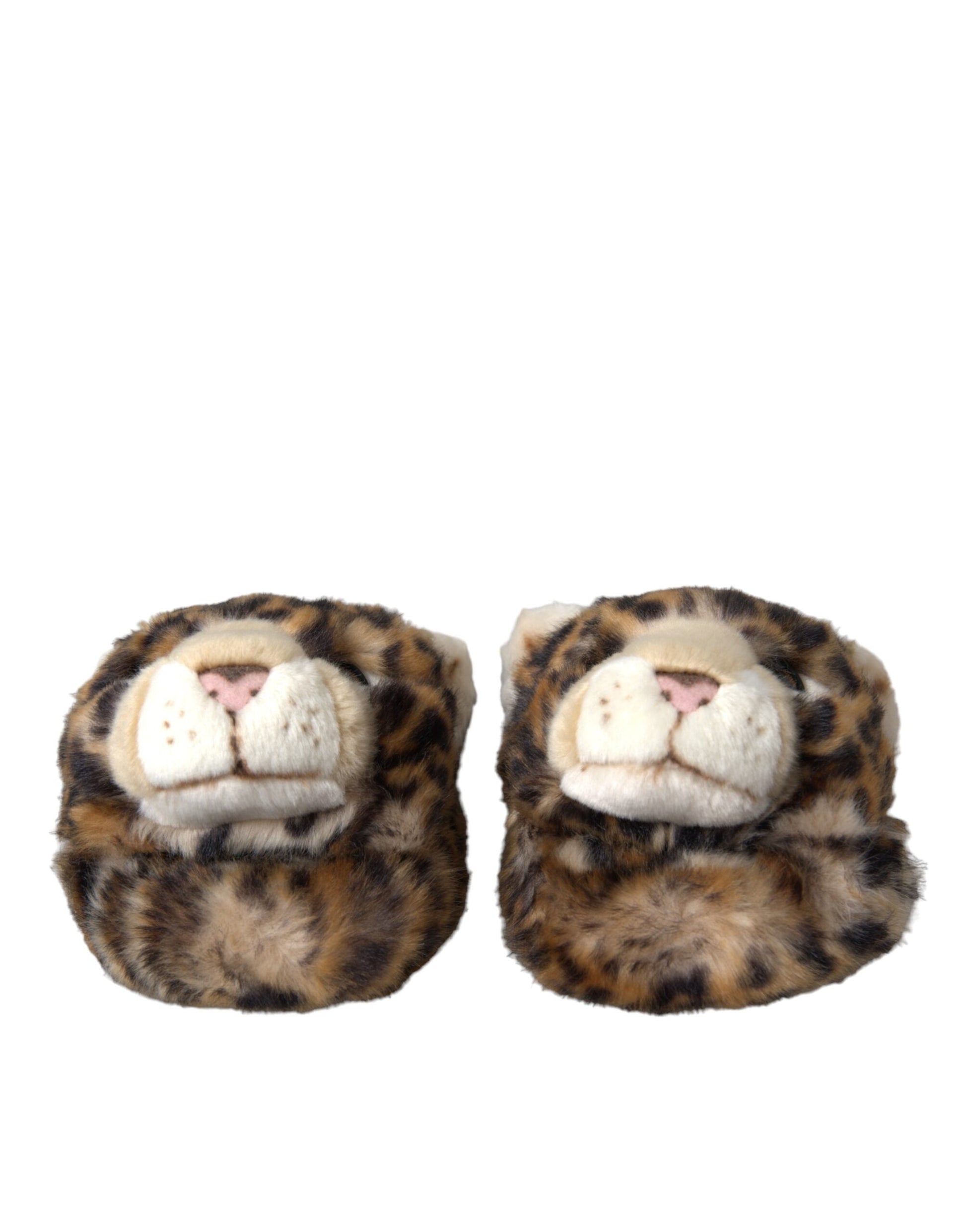 Braune Tiger Hausschuhe Flats Sandalen Schuhe