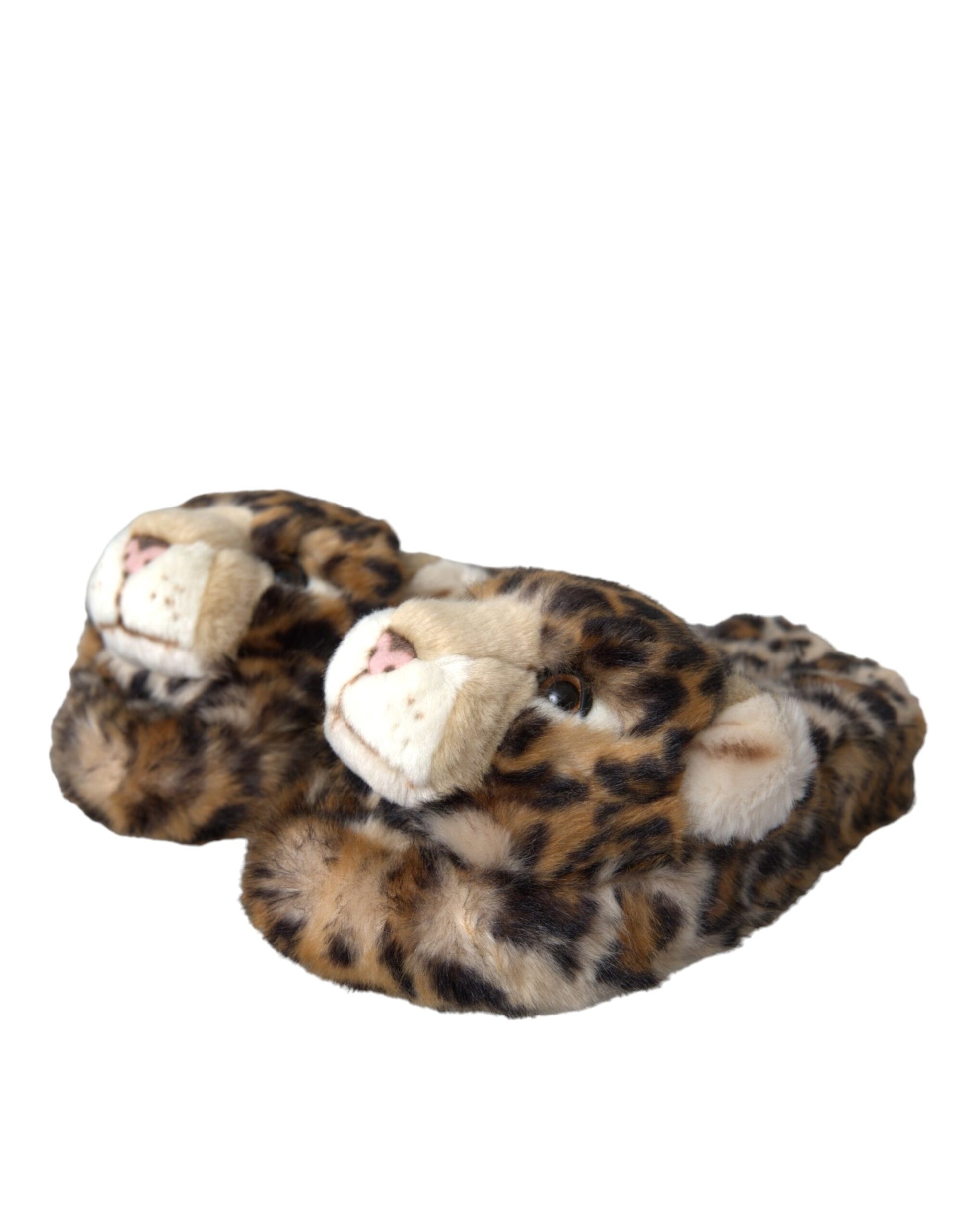 Braune Tiger Hausschuhe Flats Sandalen Schuhe