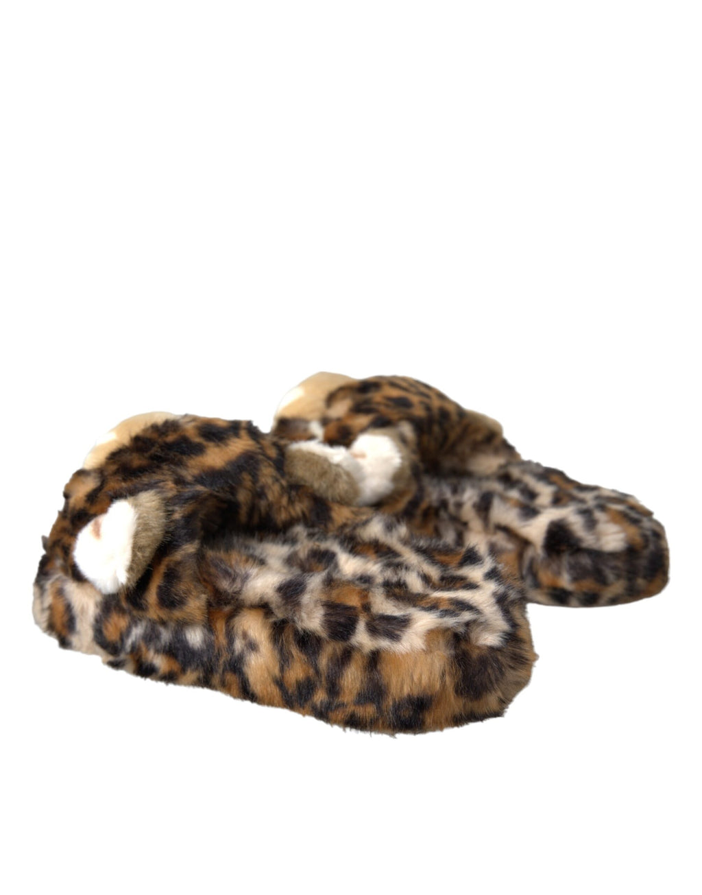 Braune Tiger Hausschuhe Flats Sandalen Schuhe