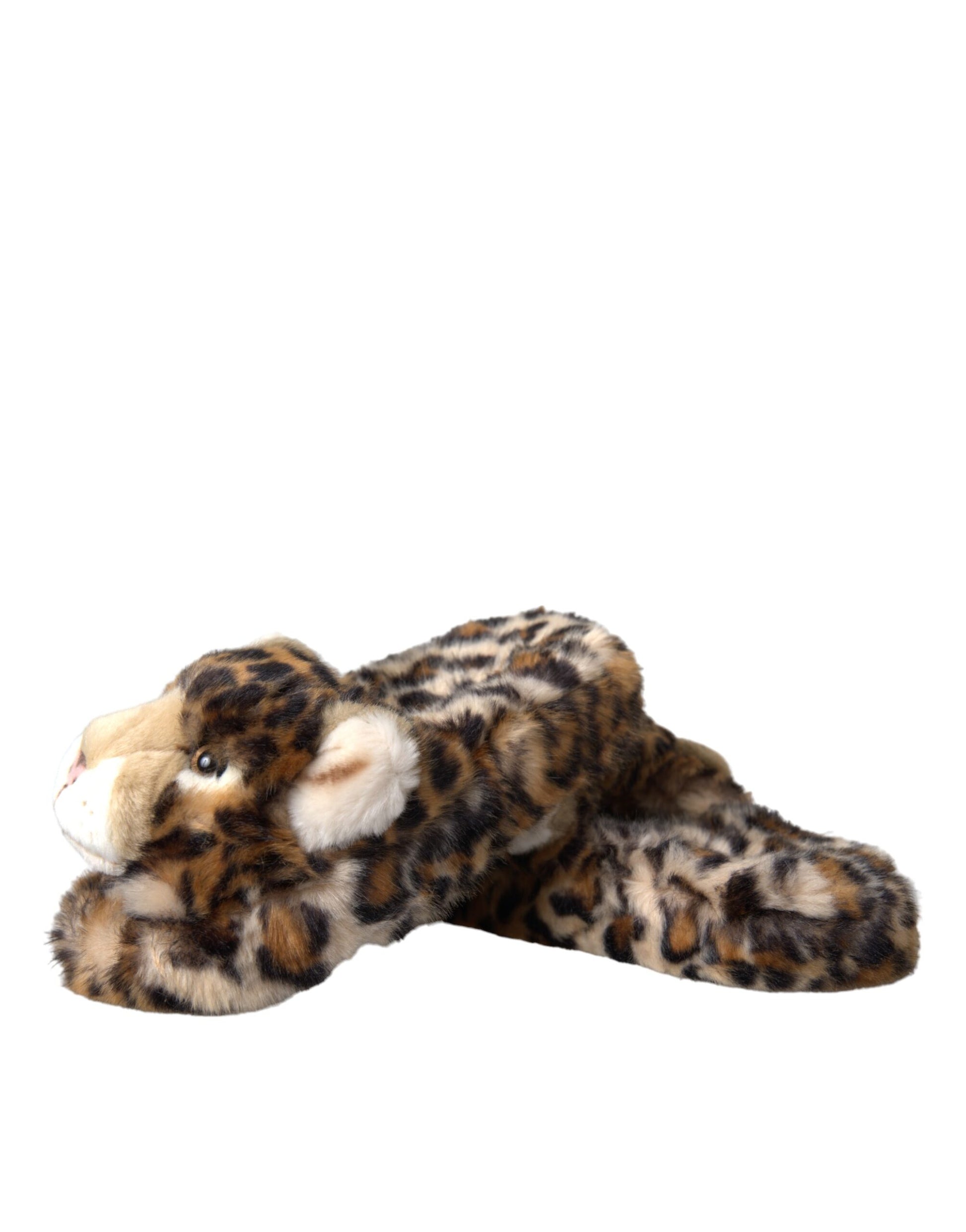 Braune Tiger Hausschuhe Flats Sandalen Schuhe