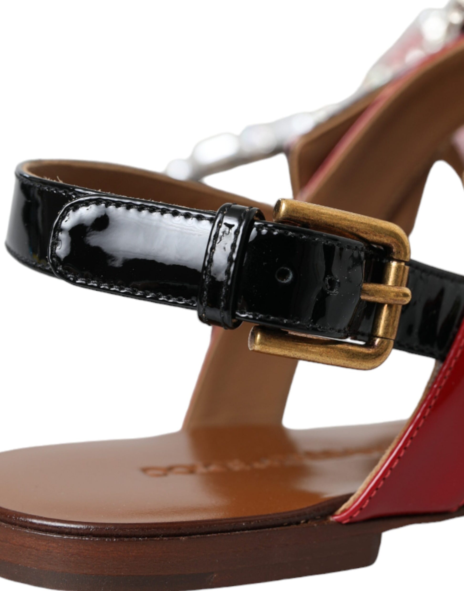 Mehrfarbige Kristallsandalen Flip-Flops Schuhe