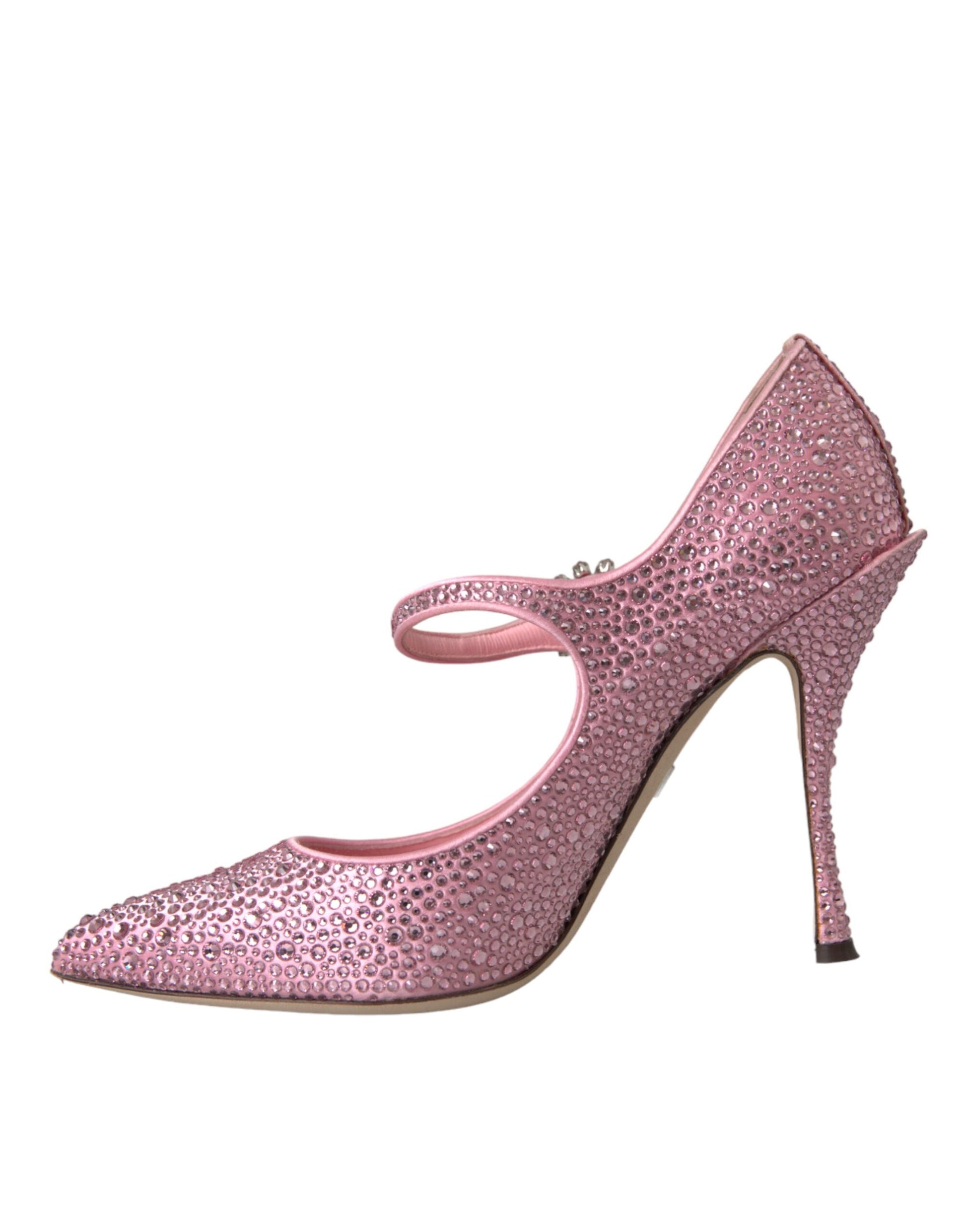 Rosa Strass Kristall Heels Pumps Schuhe