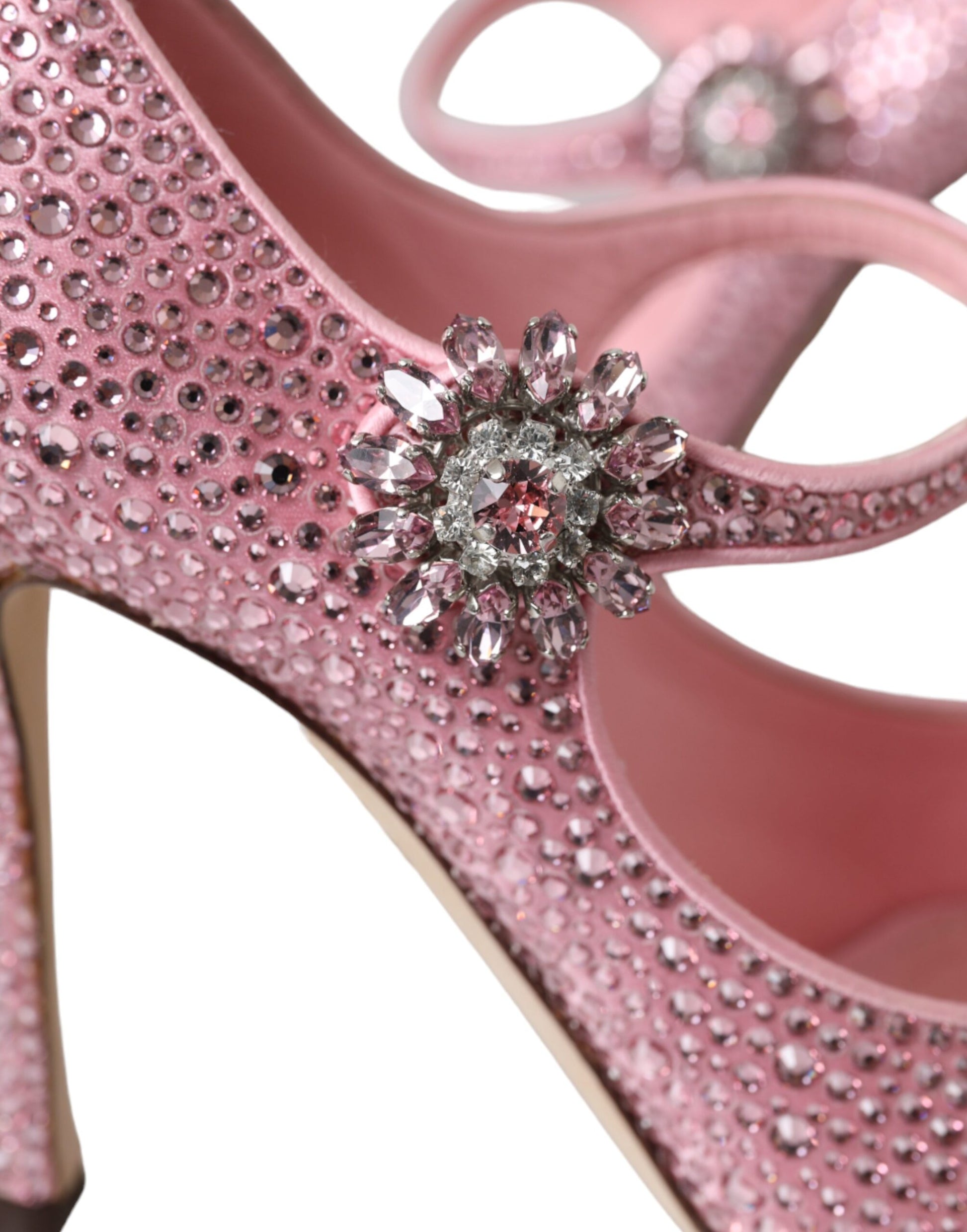 Rosa Strass Kristall Heels Pumps Schuhe