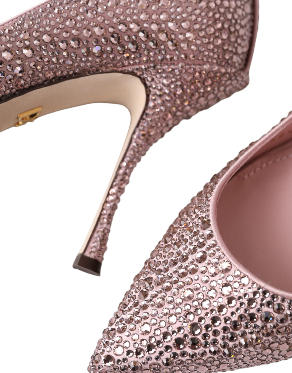 Rosa Strass Kristall Heels Pumps Schuhe