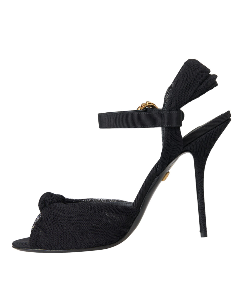 Schwarze Wildleder-Kristalle Keira Sandalen Schuhe