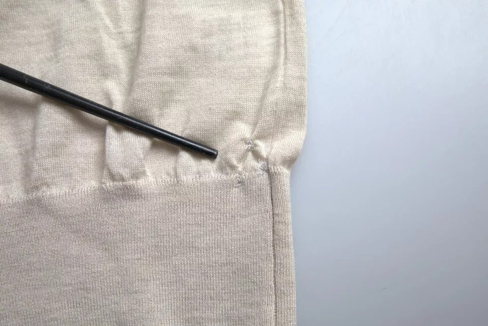 Pullover Beige Kaschmir Rollkragenpullover