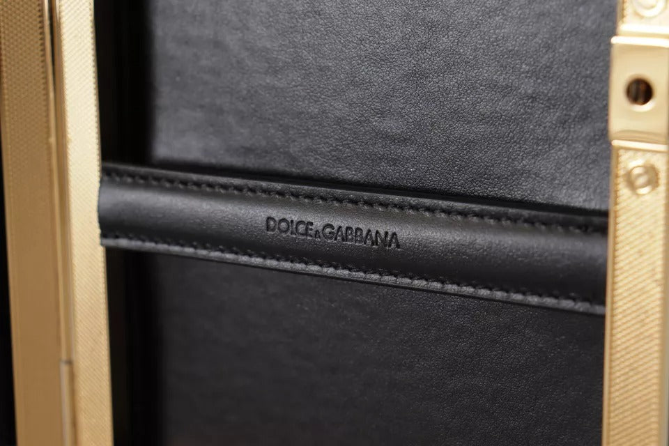 Schwarze Clutch aus Seide mit Goldrahmen, für Abendveranstaltungen, Partys