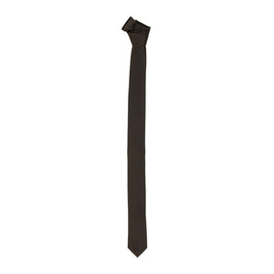Elegante schmale Seidenkrawatte in Burgunderrot – 40 mm