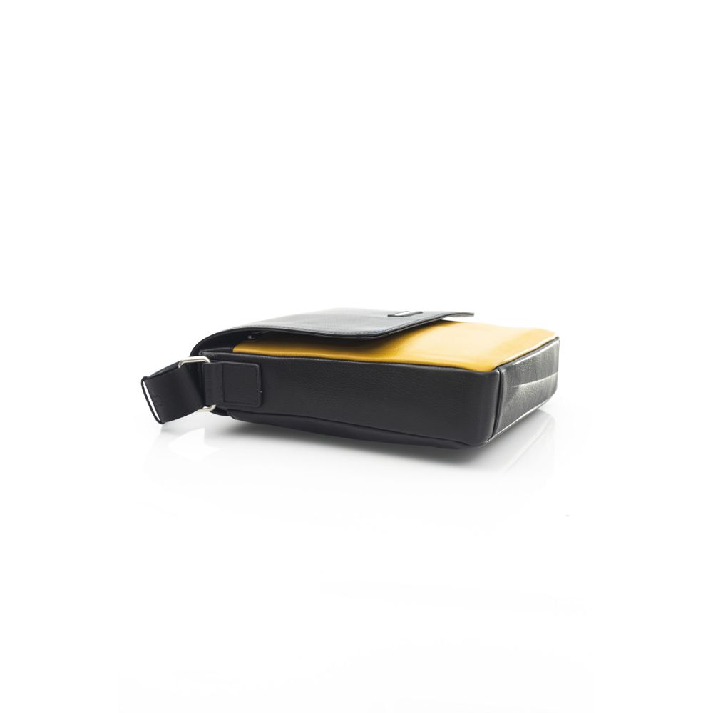 Yellow Leather Women Crossbody Bag