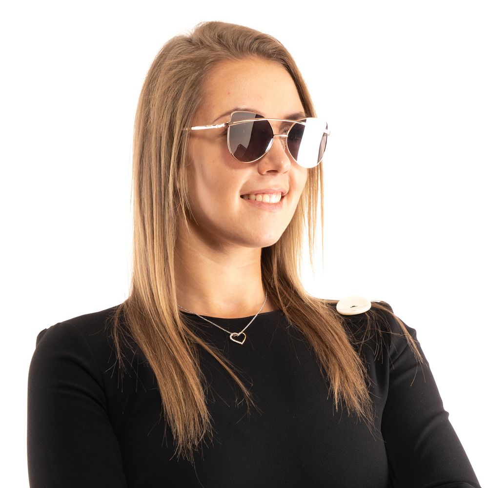 Roségoldene Damen-Sonnenbrille