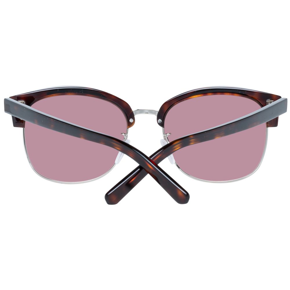 Braune Unisex-Sonnenbrille