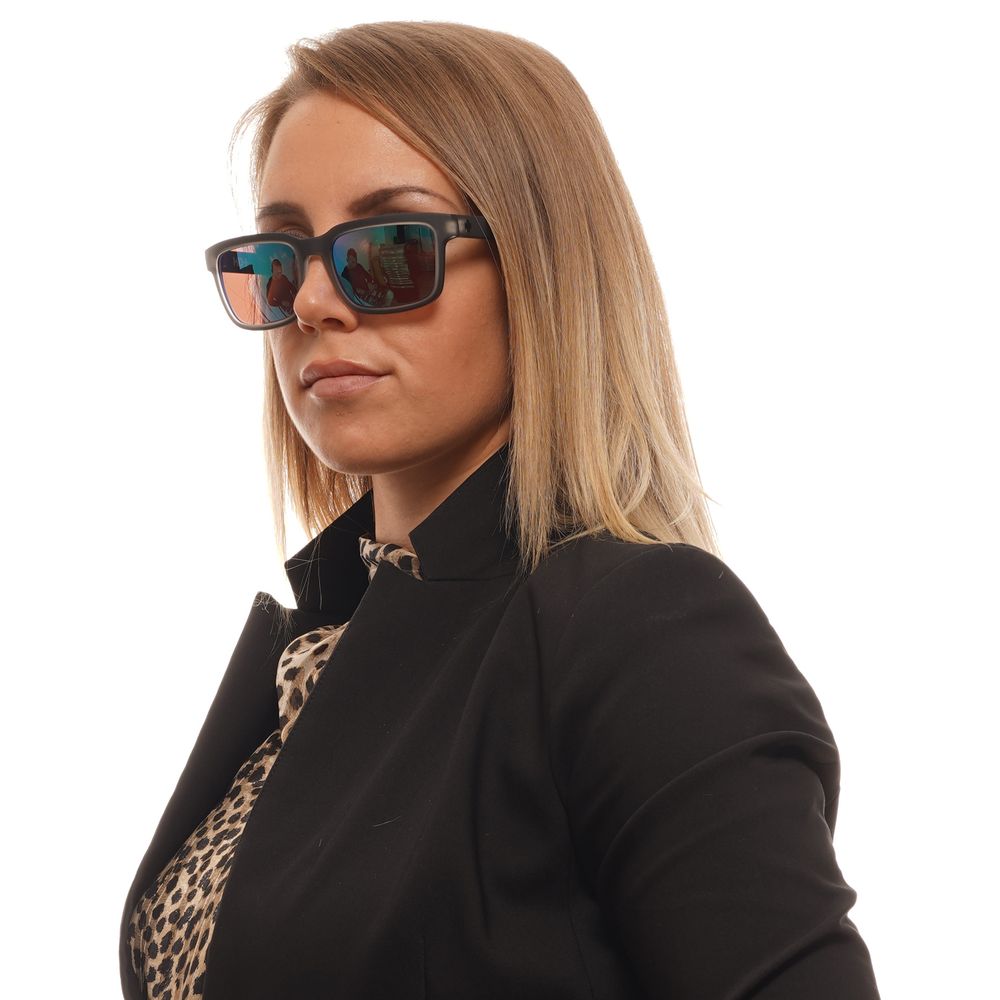 Graue Unisex-Sonnenbrille