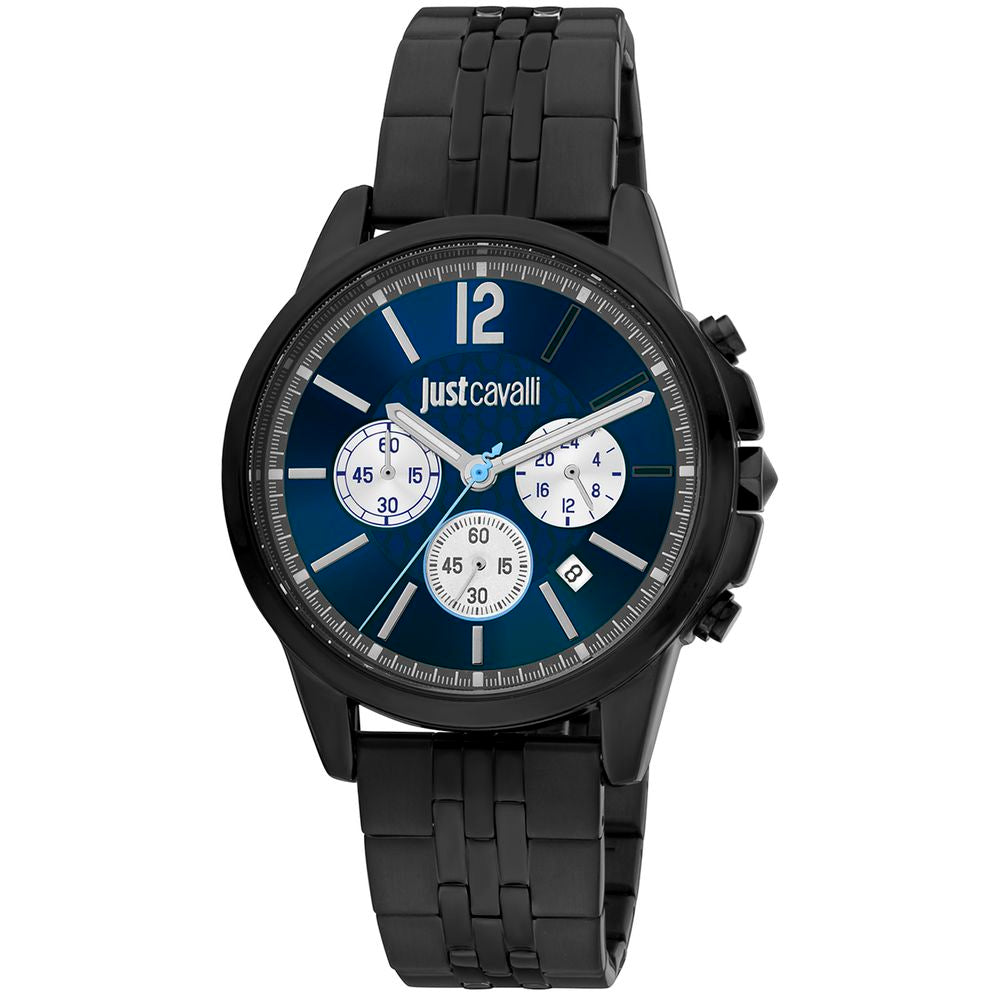 Schwarze Herrenuhr