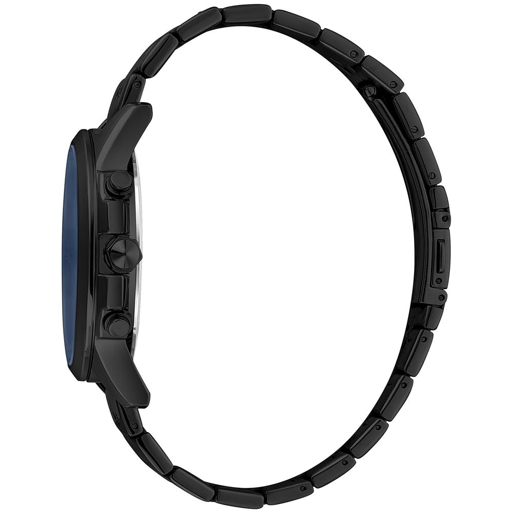 Schwarze Herrenuhr