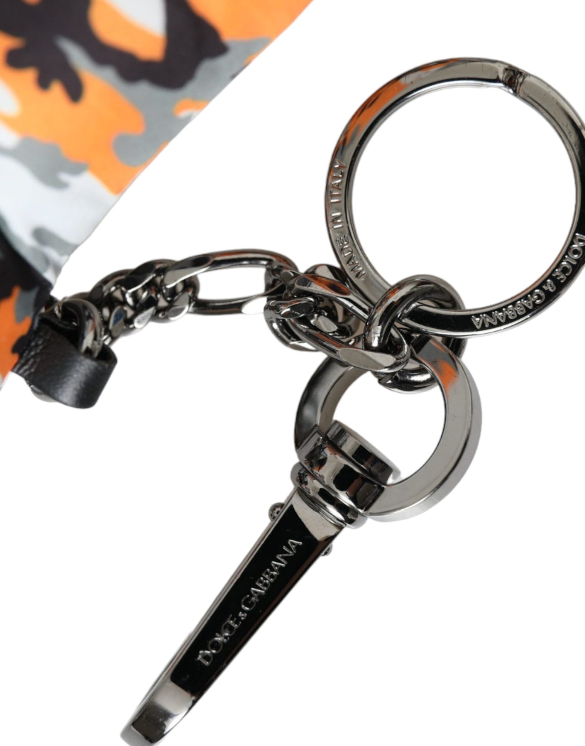 Schlüsselanhänger mit Tier-Silhouette, mehrfarbig, Camouflage