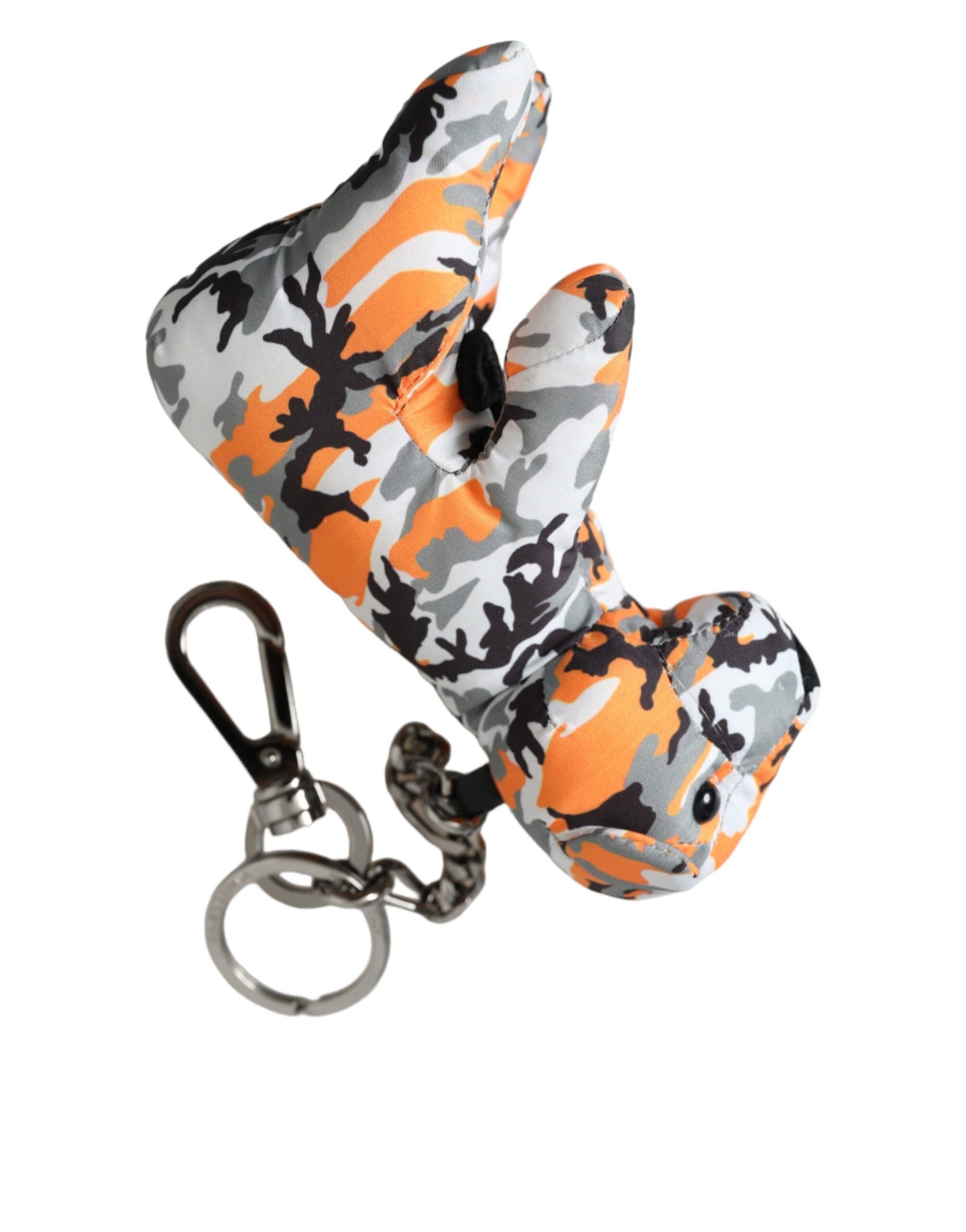 Schlüsselanhänger mit Tier-Silhouette, mehrfarbig, Camouflage