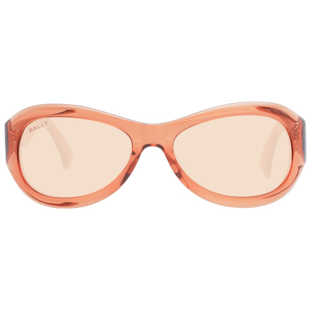 Braune Unisex-Sonnenbrille