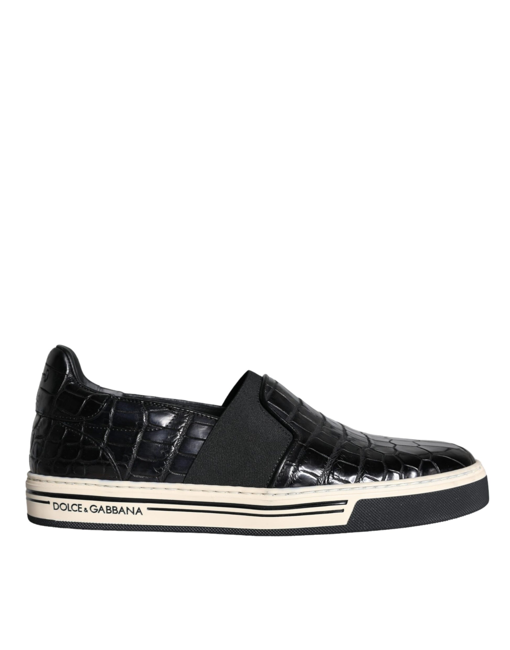 Schwarze Leder-Loafer-Hausschuhe, Freizeitschuhe