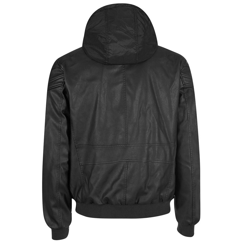 Schwarze Polyethylen-Jacke