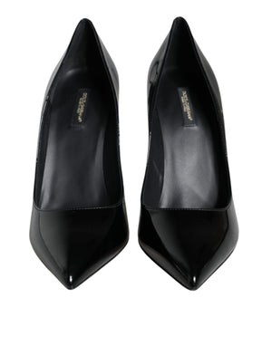 Schwarze Bellucci Pumps aus Lackleder mit Absatz