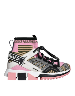 Mehrfarbige Sorrento Socks Logo Sneakers Schuhe