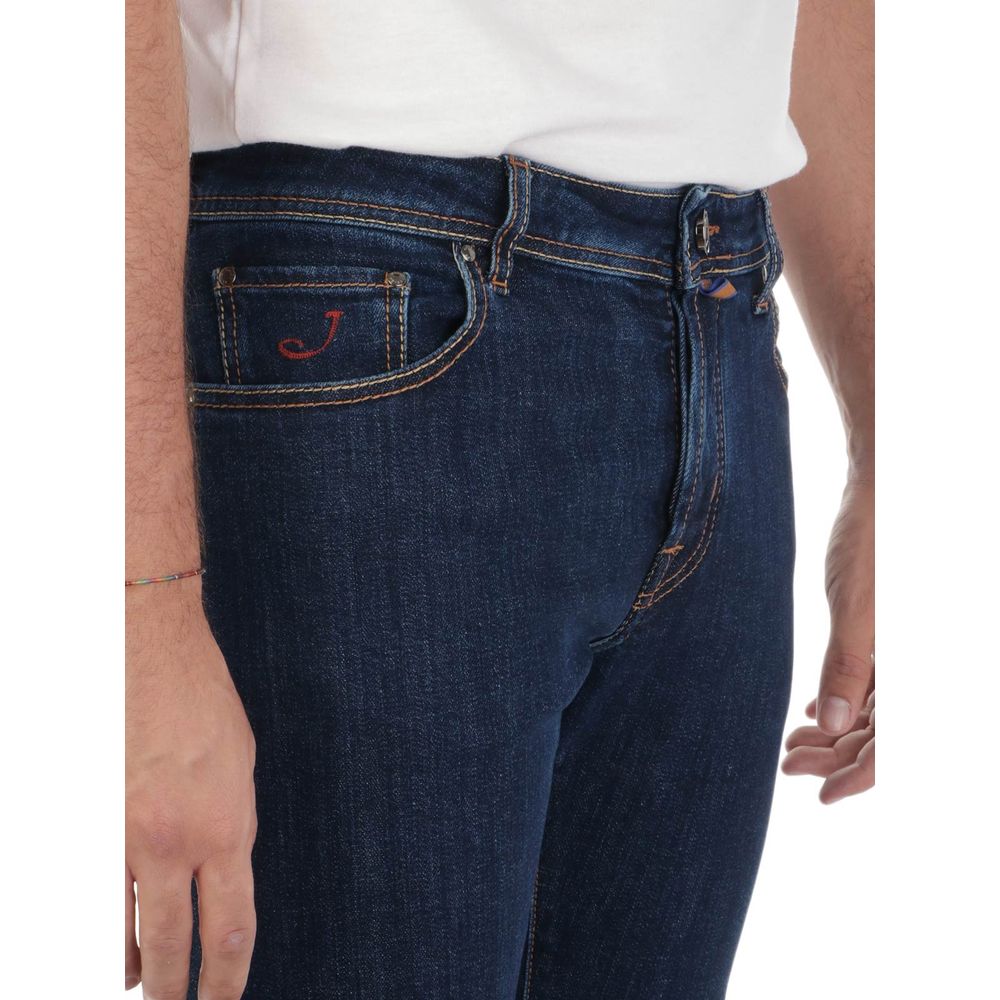 Blaue Jeans und Hose aus Baumwolle