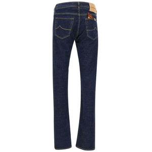 Blaue Jeans und Hose aus Baumwolle