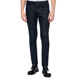 Blaue Baumwolljeans für Herren