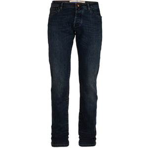 Blaue Slim Fit-Jeans aus Baumwolle für Herren