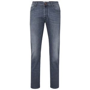 Blaue Baumwolljeans für Herren