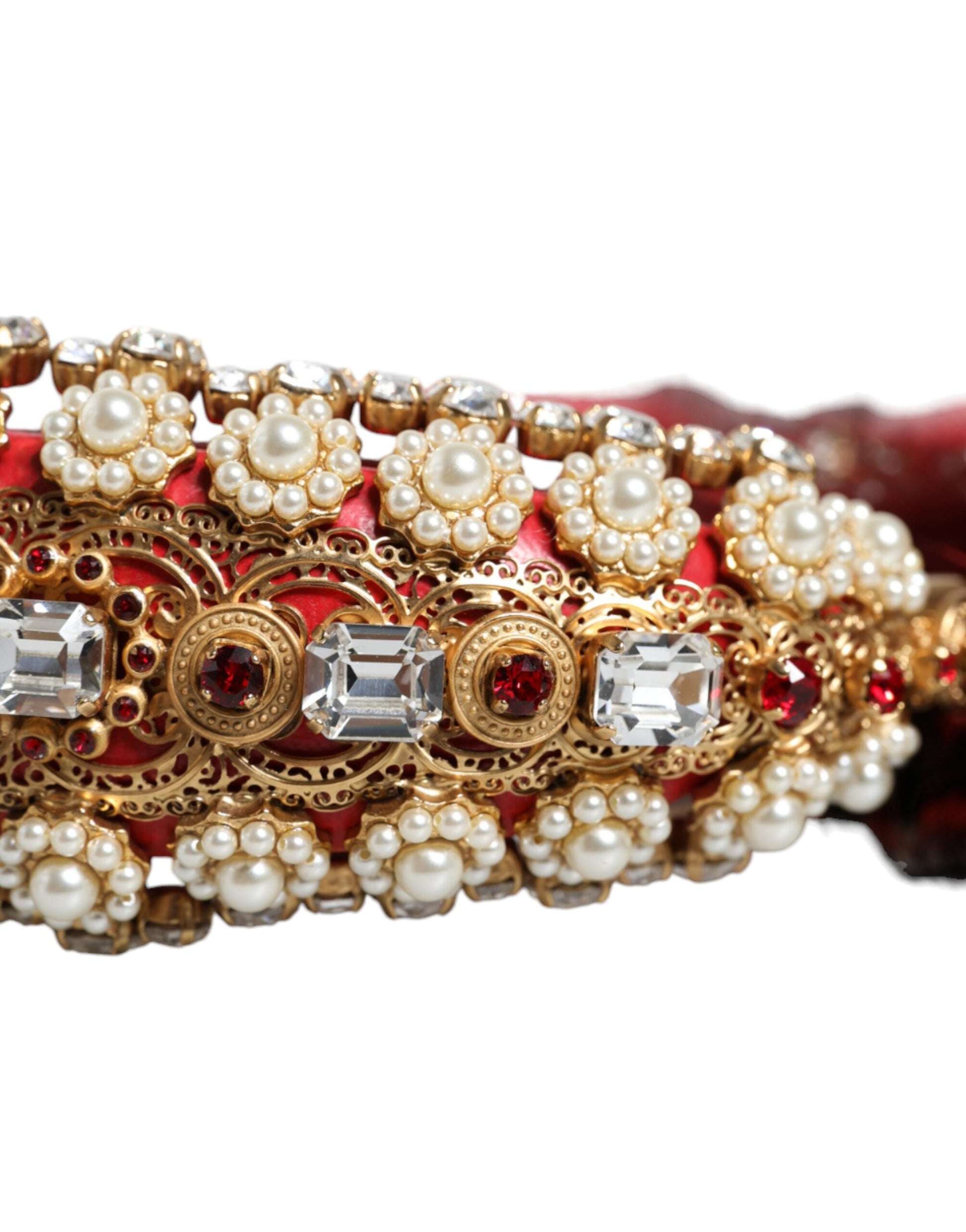 Rotgoldenes Kristallfell-Headset Audio-AUX-Kopfhörer