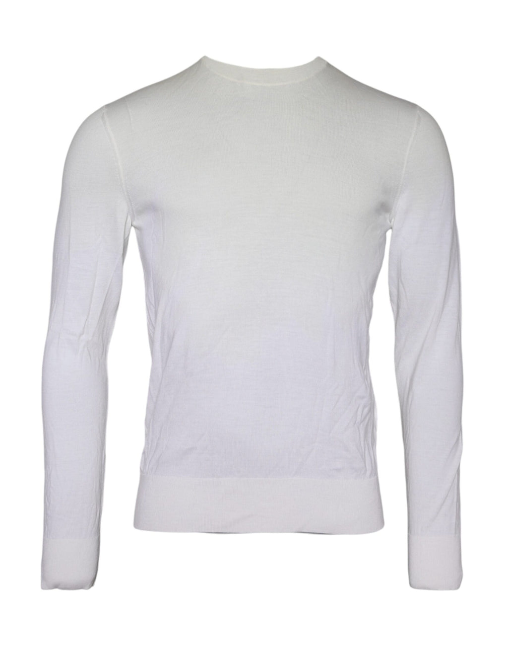 Pullover aus Wolle mit Rollkragen in gebrochenem Weiß