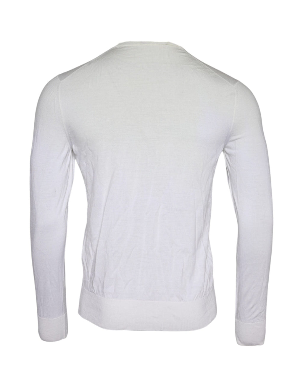Pullover aus Wolle mit Rollkragen in gebrochenem Weiß