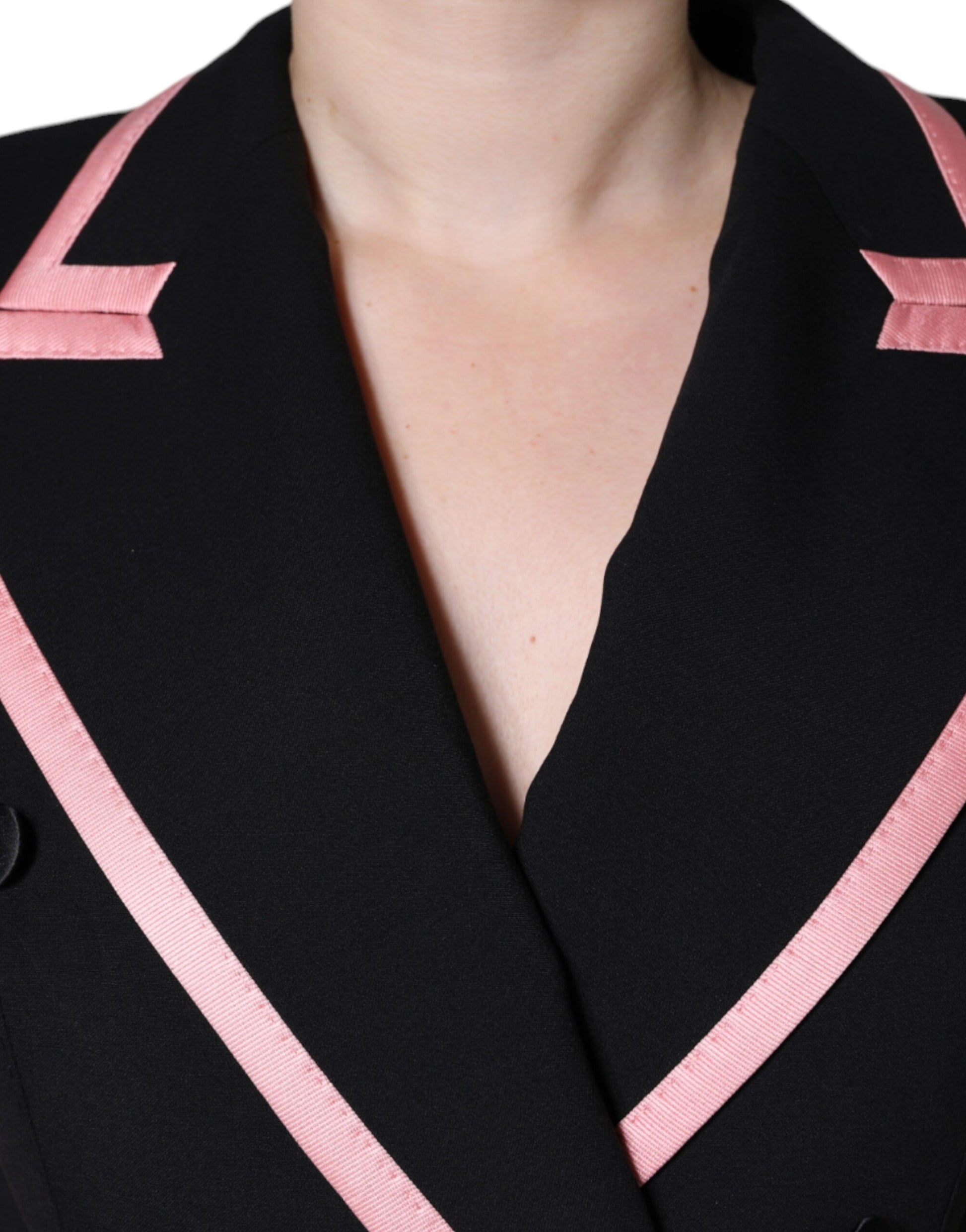 Schwarzes ärmelloses Jumpsuit-Kleid aus Wollmischung