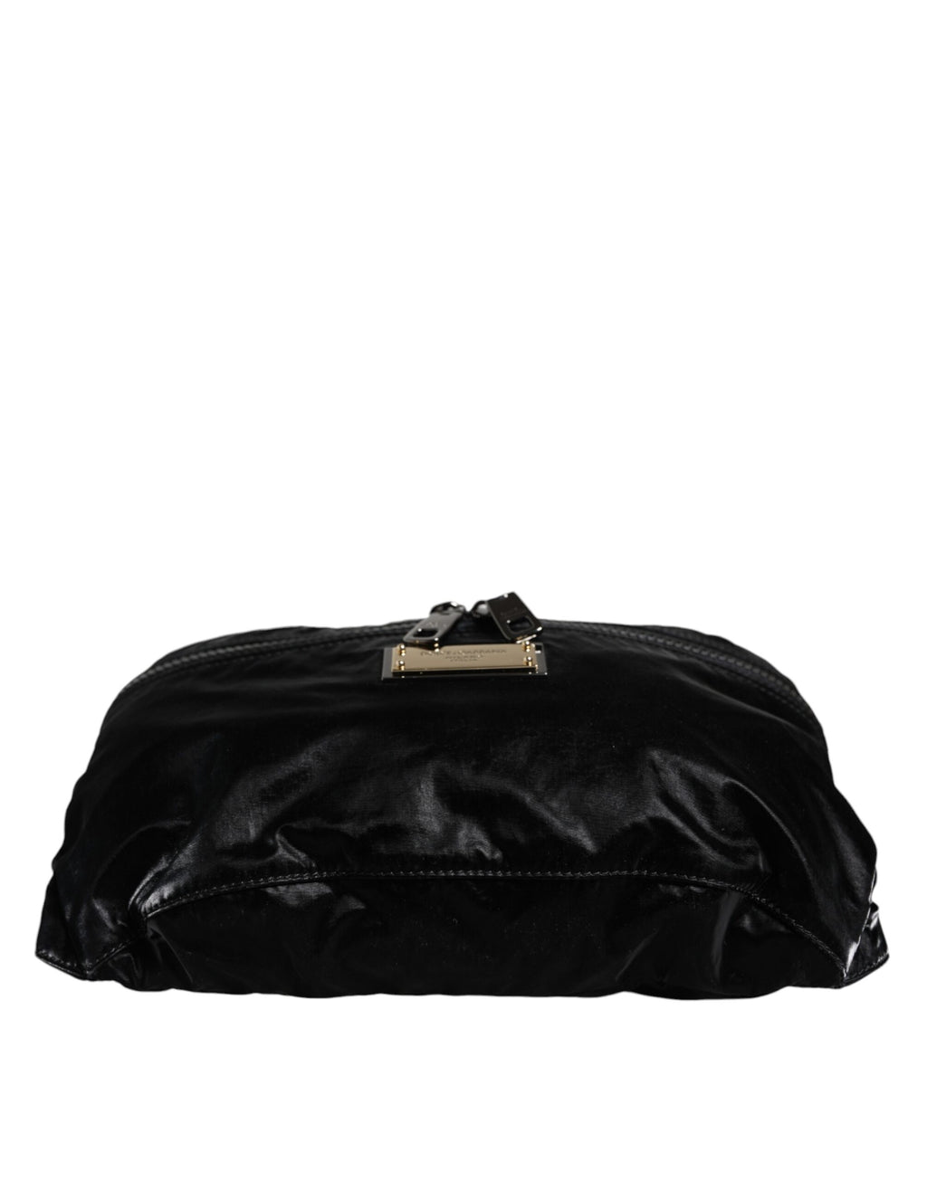 Gürteltasche aus schwarzem Nylongewebe