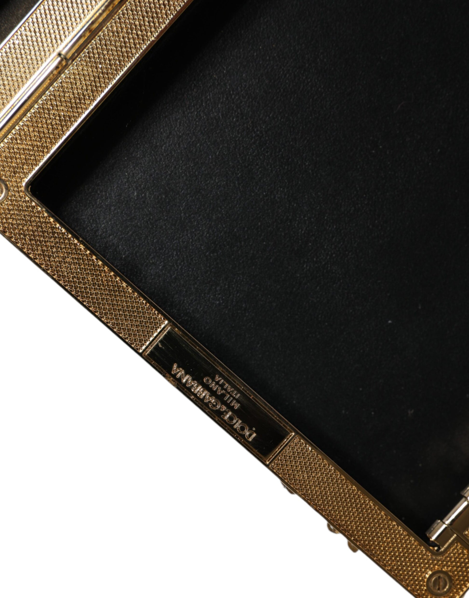Silberne Clutch mit Pailletten für den Abend