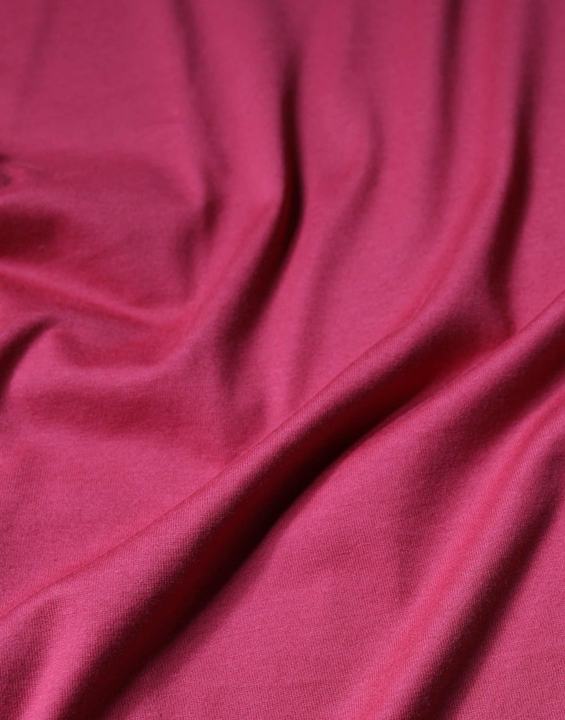 Rotes Baumwoll-T-Shirt mit Rundhalsausschnitt und DG-Logo-Print