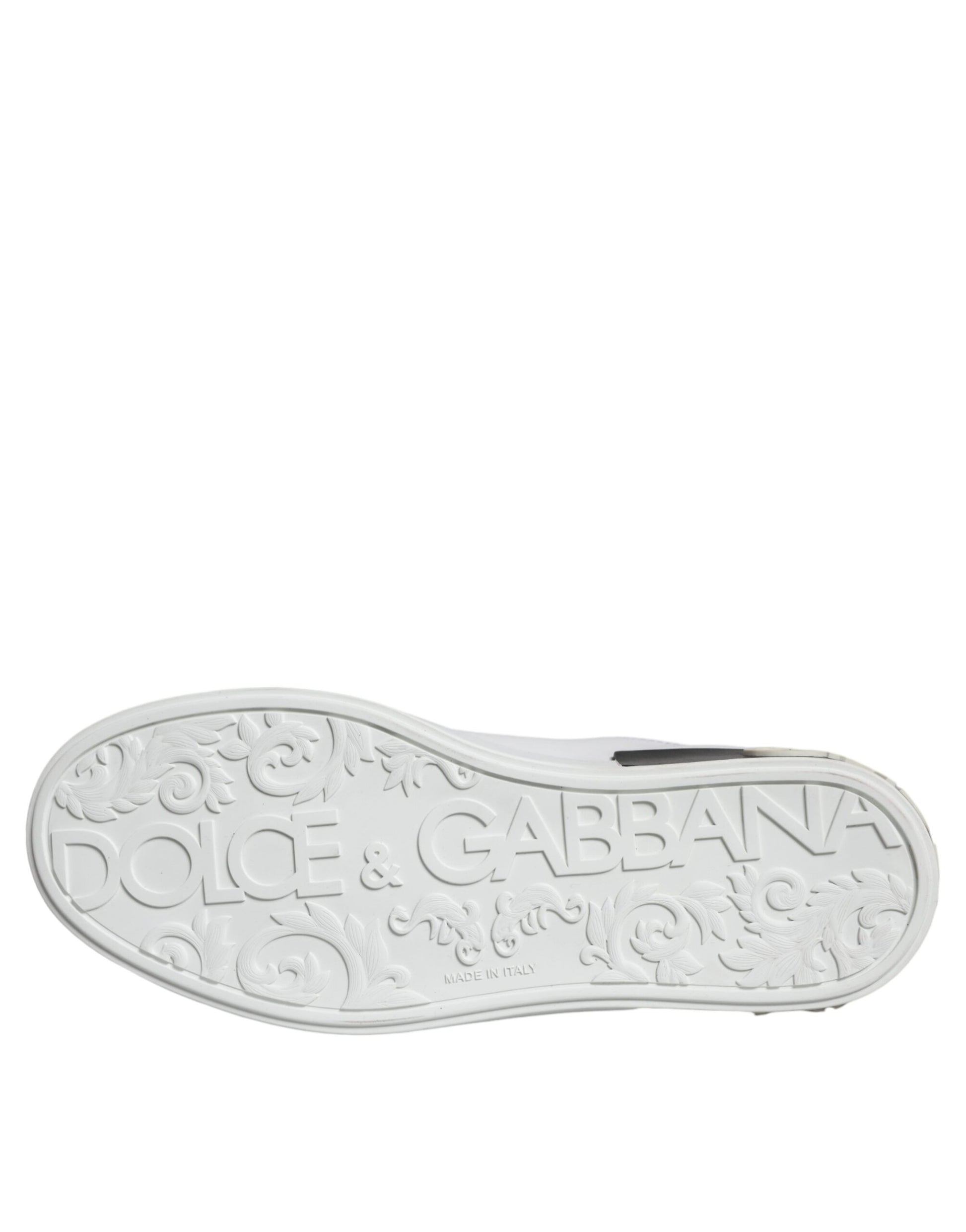 Portofino-Sneakers aus schwarzem Leder mit Logo