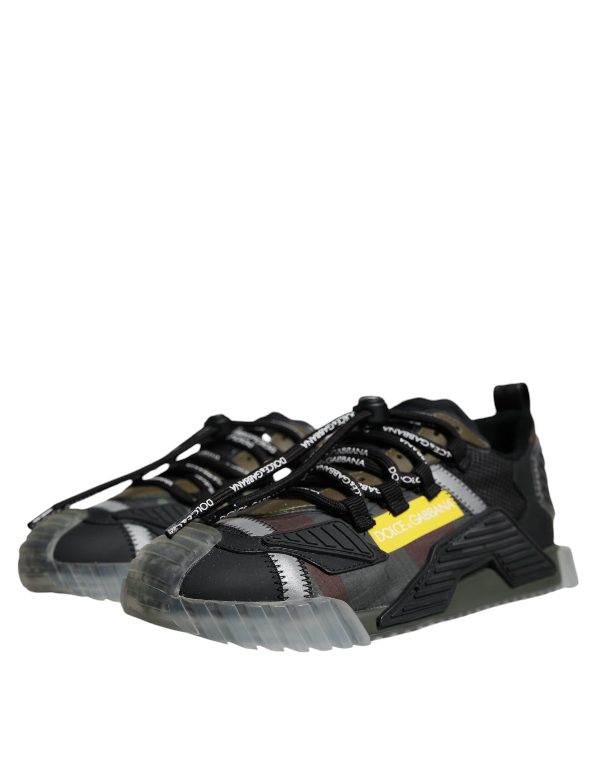 Mehrfarbige Schnürschuhe mit niedrigem Oberteil NS1