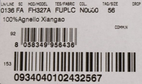 Schwarze Xiangao-Lammfellmütze