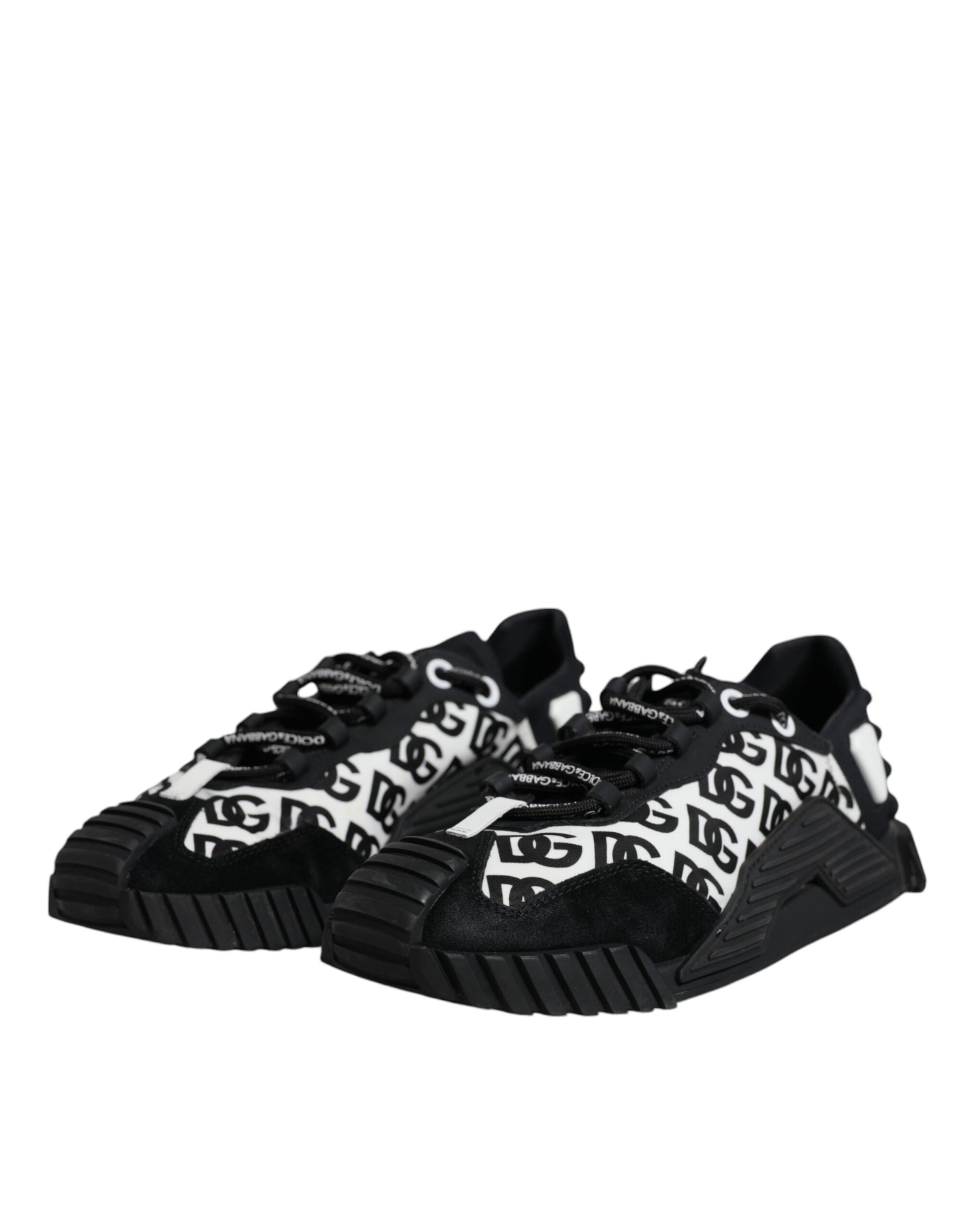 Schwarzes Logo, Schnürschuh, niedriges Oberteil, NS1, Sneaker