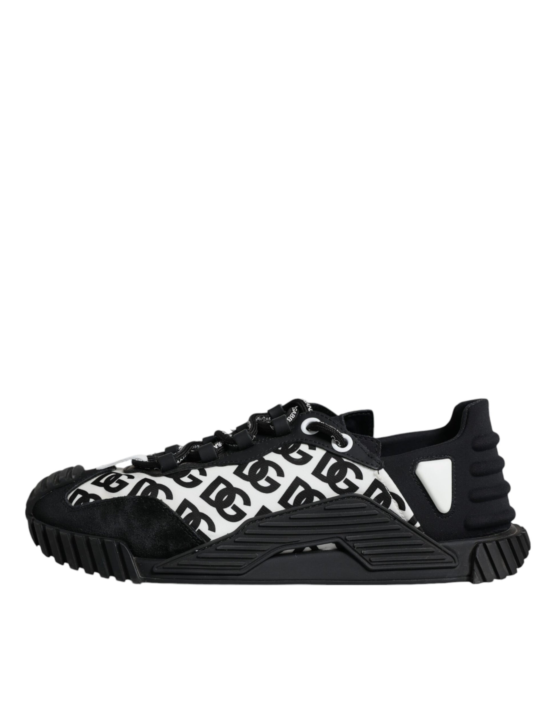 Schwarzes Logo, Schnürschuh, niedriges Oberteil, NS1, Sneaker