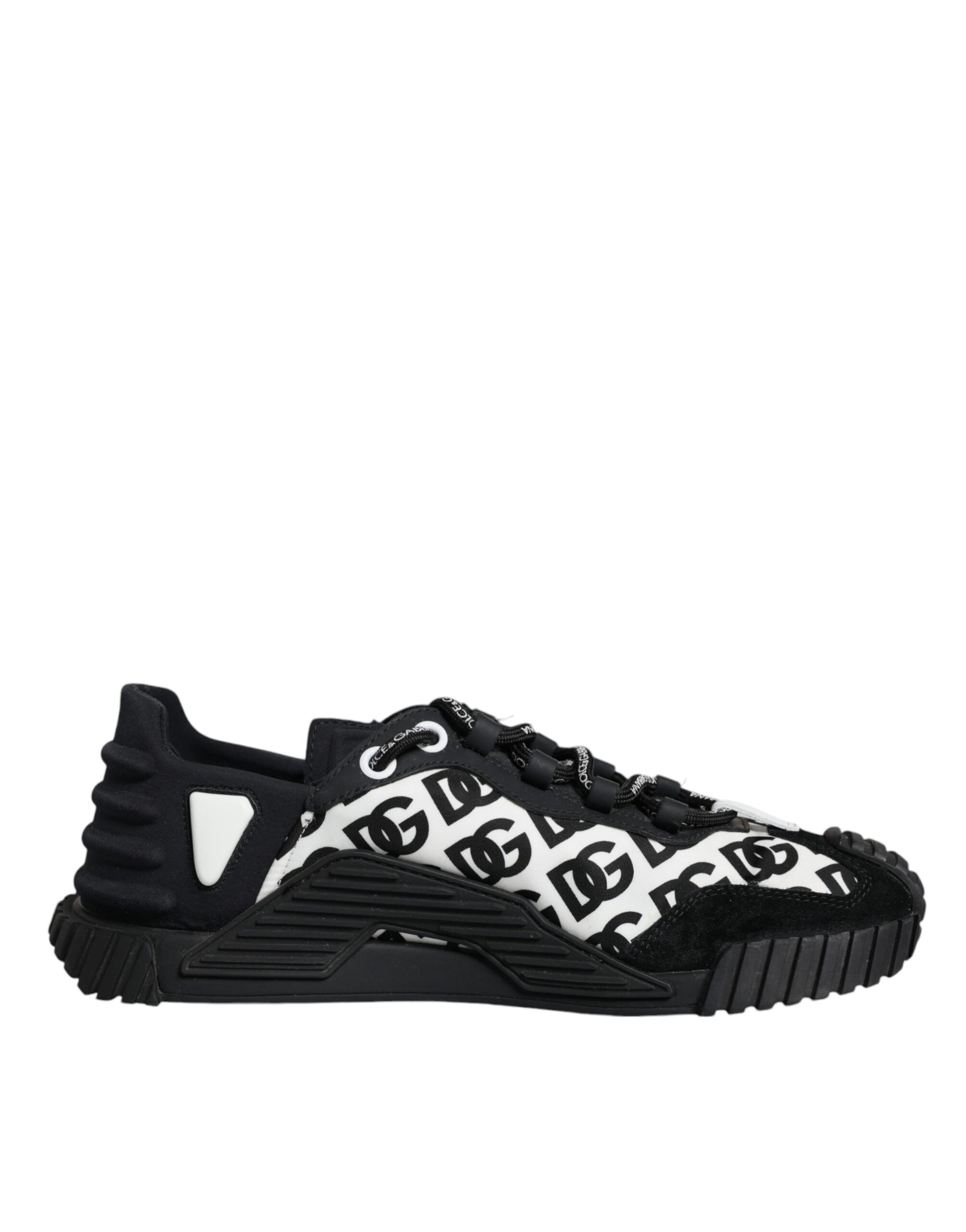 Schwarzes Logo, Schnürschuh, niedriges Oberteil, NS1, Sneaker
