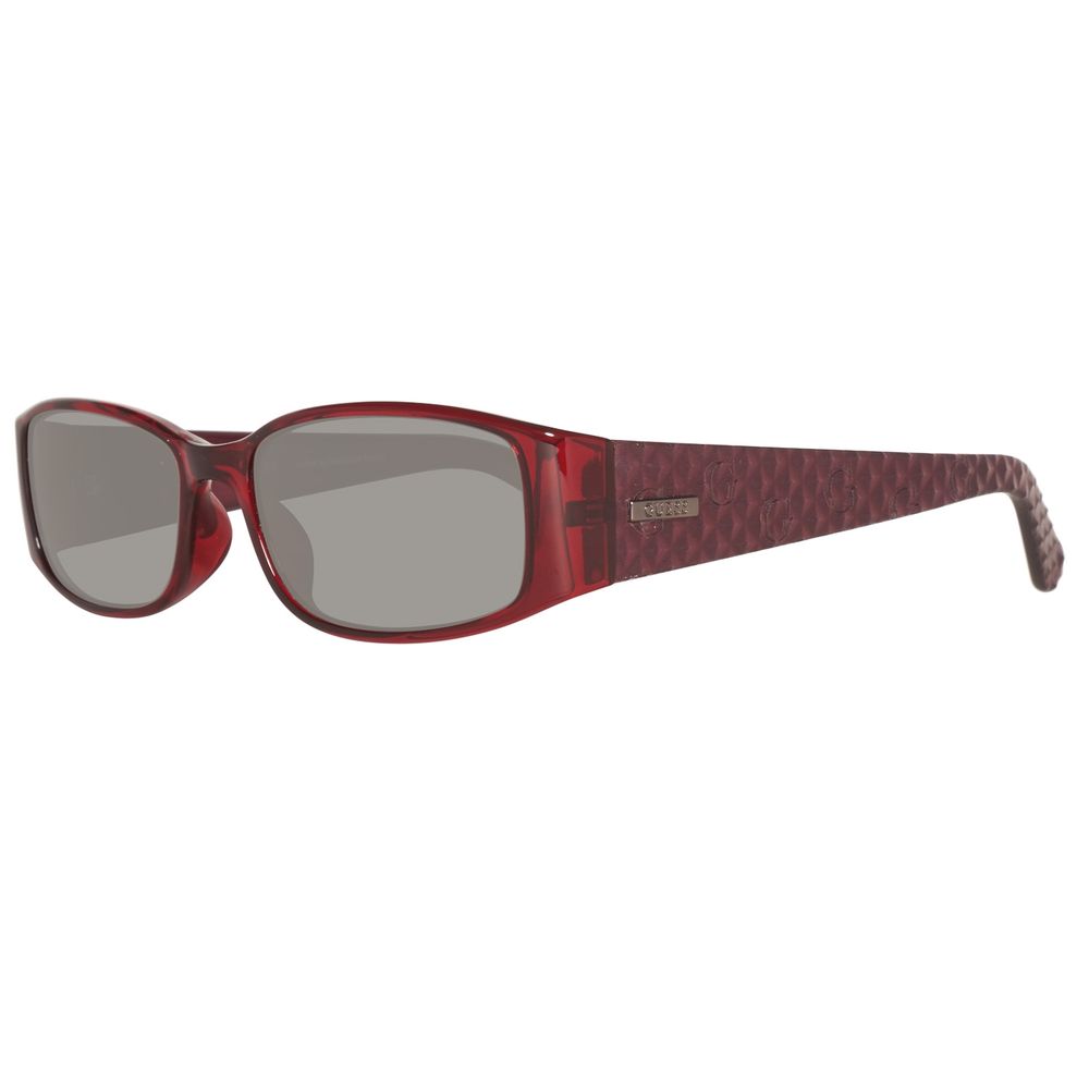 Rote Sonnenbrille aus Kunststoff