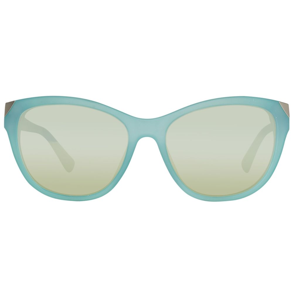 Blaue Sonnenbrille aus Kunststoff