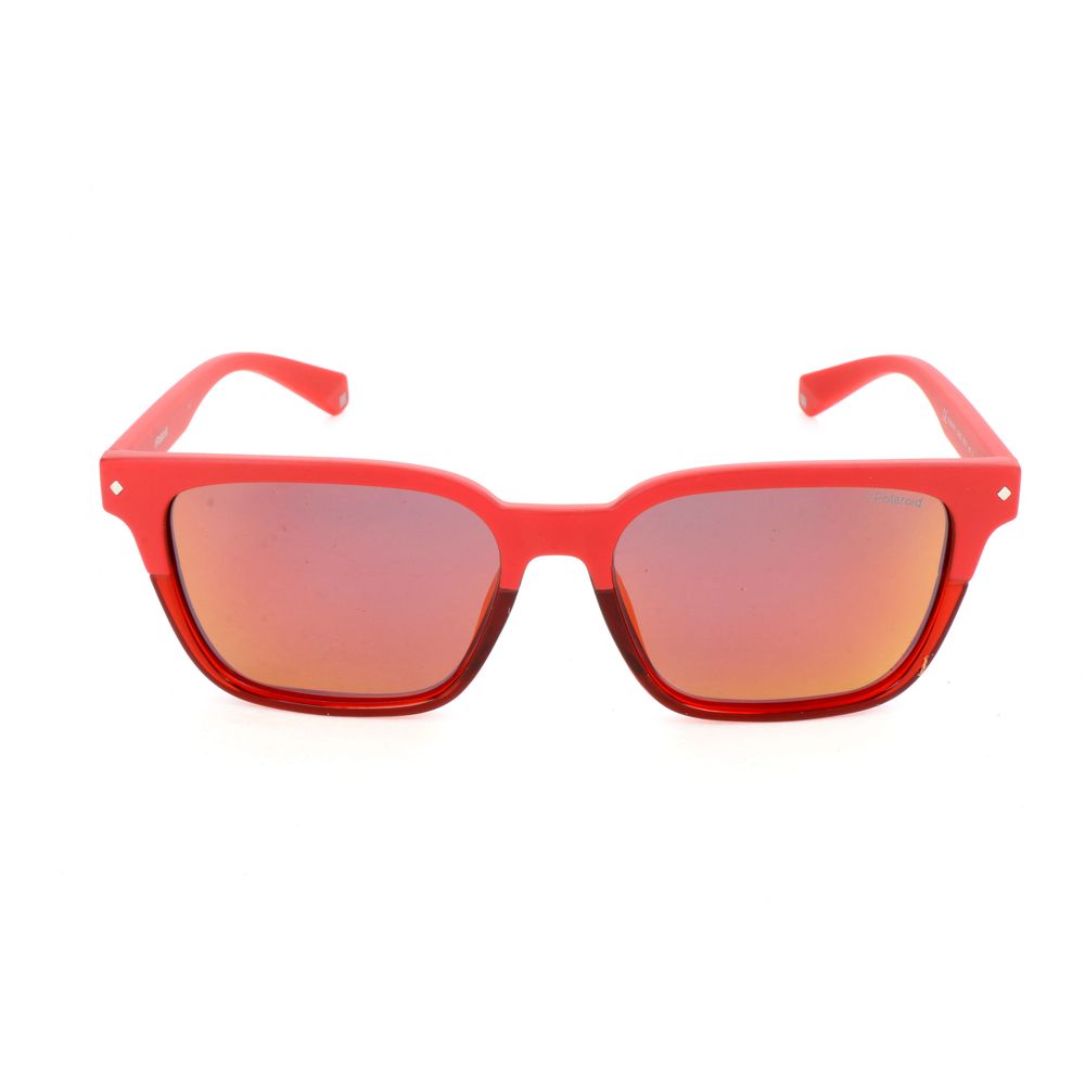Rote Sonnenbrille aus Polycarbonat