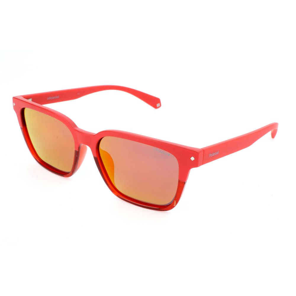 Rote Sonnenbrille aus Polycarbonat