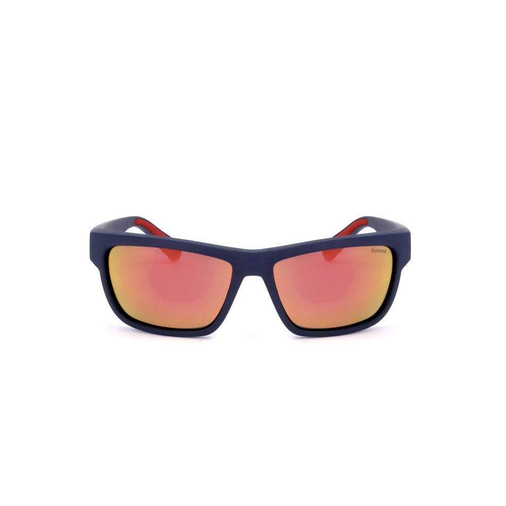 Blaue Nylon-Sonnenbrille